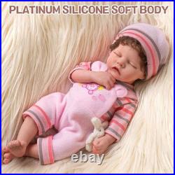 Reborn Baby Dolls Silicone Full Body 12 Inch Waterproof Realistic Newborn Baby