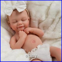 Reborn Baby Dolls Silicone Full Body 12 Inch Waterproof Realistic Newborn Baby