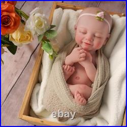 Reborn Baby Dolls Silicone Full Body 16 Inch Waterproof Realistic Newborn Baby