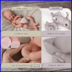 Reborn Baby Dolls Silicone Full Body 16 Inch Waterproof Realistic Newborn Baby
