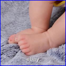 Reborn Baby Dolls Silicone Full Body 16 Inch Waterproof Realistic Newborn Baby
