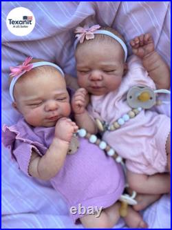 Reborn Baby Dolls Silicone Full Body-18 in Realistic Baby Doll Lifelike, Reborn