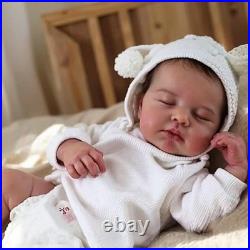 Reborn Baby Dolls Silicone Full Body 20 Inch Waterproof Realistic Newborn Baby