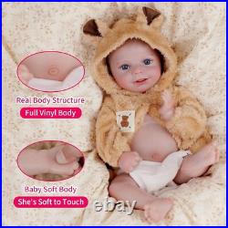 Reborn Baby Dolls Silicone Full Body 20 Inch Waterproof Realistic Newborn Baby