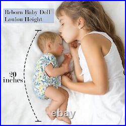 Reborn Baby Dolls Silicone Full Body 20 Inch Waterproof Realistic Newborn Baby Reborn Baby Dolls Silicone Full Body 20 Inch Waterproof Realistic Newborn Baby