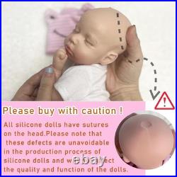 Reborn Baby Dolls Silicone Full Body 33 cm Waterproof Realistic Newborn Baby