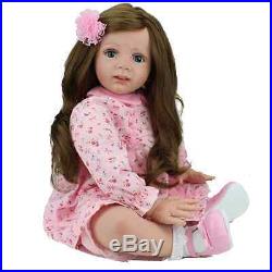 Reborn Baby Dolls Soft Vinyl 24 Handmade Real Looking Lifelike Cute Toddler