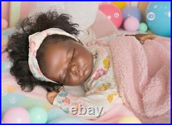 Reborn Baby Full Vinyl Baby Africa America Doll