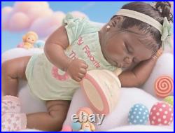 Reborn Baby Full Vinyl Baby Africa America Doll