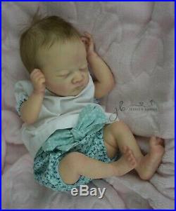 Reborn Baby GIRL Doll CHARLOTTE Laura Lee Eagles By Jessie's Babies