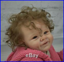 Reborn Baby GIRL Doll Shaya Bonnie Sieben By Jessie's Babies