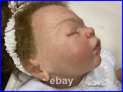 Reborn Baby Girl Amiah 20 Authentic Vinyl Doll by Melody Hess