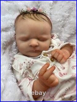 Reborn Baby Girl Art Doll From Martin Sculpt Heavy Authentic Reborn Uk Artist