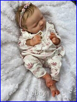 Reborn Baby Girl Art Doll From Martin Sculpt Heavy Authentic Reborn Uk Artist