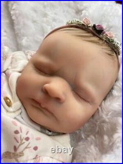 Reborn Baby Girl Art Doll From Martin Sculpt Heavy Authentic Reborn Uk Artist