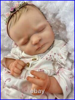 Reborn Baby Girl Art Doll From Martin Sculpt Heavy Authentic Reborn Uk Artist