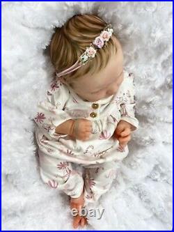 Reborn Baby Girl Art Doll From Martin Sculpt Heavy Authentic Reborn Uk Artist