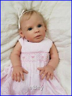 Reborn Baby Girl Charli by Sigrid Bock Limited Edition Lifelike Realistic Doll