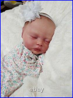 Reborn Baby Girl Delilah by Nikki Johnston Realistic Lifelike Doll Limited Ed