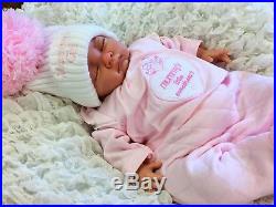 Reborn Baby Girl Doll Heavy Floppy Feels Like Real Baby Mummys Girl S