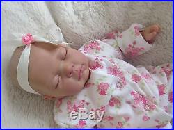Reborn Baby Girl Doll, Newborn Sleeping Baby Doll. #RebornBabyDollART UK