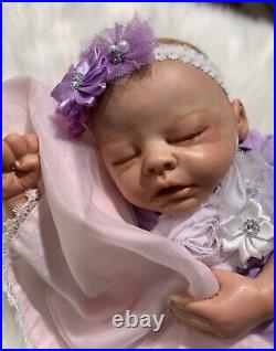 Reborn Baby Girl Doll Sam Sculpt By Marissa May
