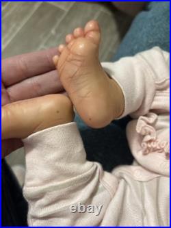 Reborn Baby Girl Elenore Anne Doll By Laura Tuzio Ross 21 6lbs 1 Oz