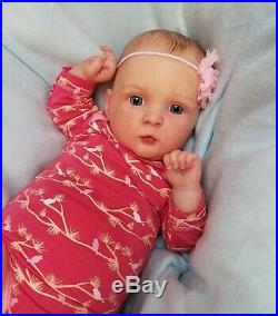 Reborn Baby Girl JOCY by Olga Auer Limited Edition Realistic Newborn Doll