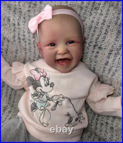 Reborn Baby Girl Jupiter 23 Melody Hess Sculpt Authentic withCOA Custom Order Reborn Baby Girl Jupiter 23 Melody Hess Sculpt Authentic withCOA Custom Order