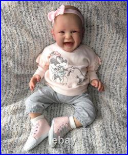 Reborn Baby Girl Jupiter 23 Melody Hess Sculpt Authentic withCOA Custom Order Reborn Baby Girl Jupiter 23 Melody Hess Sculpt Authentic withCOA Custom Order
