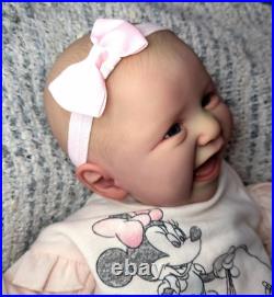 Reborn Baby Girl Jupiter 23 Melody Hess Sculpt Authentic withCOA Custom Order Reborn Baby Girl Jupiter 23 Melody Hess Sculpt Authentic withCOA Custom Order