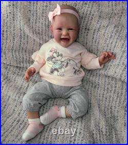 Reborn Baby Girl Jupiter 23 Melody Hess Sculpt Authentic withCOA Custom Order Reborn Baby Girl Jupiter 23 Melody Hess Sculpt Authentic withCOA Custom Order