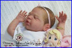 Reborn Baby Girl Macie By Cassie Brace/mimadollsl. Editionnewborndollsiiora