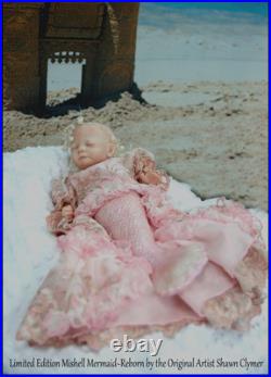 Reborn Baby Girl Mermaid Mishell Sculpted & Painted by Shawna Clymer-15-SIGNED