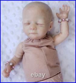 Reborn Baby Girl Mermaid Mishell Sculpted & Painted by Shawna Clymer-15-SIGNED