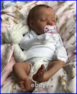 Reborn Baby Girl Nevaeh By Cassie Brace Realistic Preemie Baby Therapy Doll