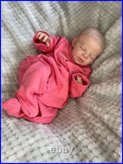 Reborn Baby Girl, PINK. Ready To Send, UK Artist 17 Prem Reborn Baby Doll (3)