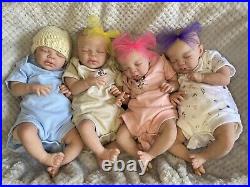 Reborn Baby Girl, PINK. Ready To Send, UK Artist 17 Prem Reborn Baby Doll (3)