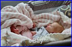 Reborn Baby Girl Realborn Alexa, Ultra Realistic Newborn Therapy Doll