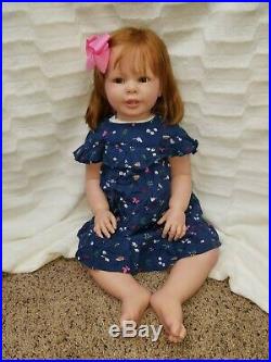 Reborn Baby Girl Toddler Katie Marie by Ann Timmerman Lifelike Doll Beautiful