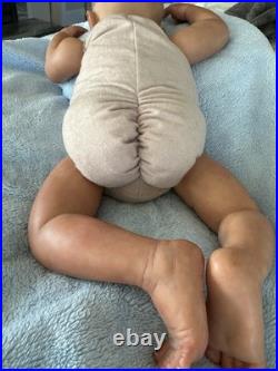 Reborn Baby Girl With Certificate Of Authenticity Full Limb Painted &Rooted Hair