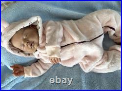 Reborn Baby Girl With Certificate Of Authenticity Full Limb Painted &Rooted Hair