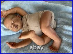 Reborn Baby Girl With Certificate Of Authenticity Full Limb Painted &Rooted Hair