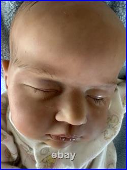 Reborn Baby Girl With Certificate Of Authenticity Full Limb Painted &Rooted Hair