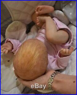 Reborn Baby Lil Treasure Laura Lee Eagles. Realistic Doll. Sold Out Sculpt. Cute