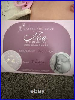 Reborn Baby Noa By Cassie Brace COA
