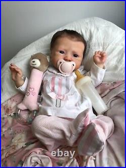 Reborn Baby Posy By Nikki Johnston, Newborn Baby, Realistic Doll, Sold Out/ LE