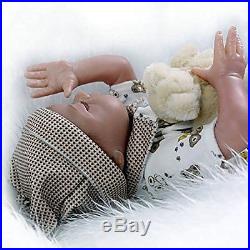 Reborn Baby REAL Doll Soft Silicone Vinyl 22inch Full Magnetic Mouth Lifelike