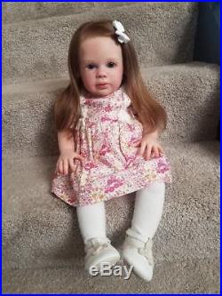 Reborn Baby Small Toddler Girl PROTOTYPE CHARLI by Sigrid Bock Realistic Doll