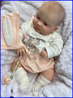 Reborn Baby Stunning Girl From Joseph 3 Months Realborn 3d Scan Of Real Baby